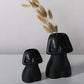 Nordic Ceramic Body Vase Indoor female body Flower Pot Modern Home Interior Decoration White Goods Decor Office Desk Decoration