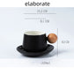Home Coffee Cup and Saucer Set Expensive Mug Gift Ceramic product image 4