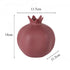 purple ceramic pomegranate ornament product detail view