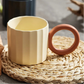 260ml Large Capacity Ceramic Mug Office Water Cup Tea Cup Afternoon Tea Coffee Cup Nordic Household Juice Milk Drinking Set