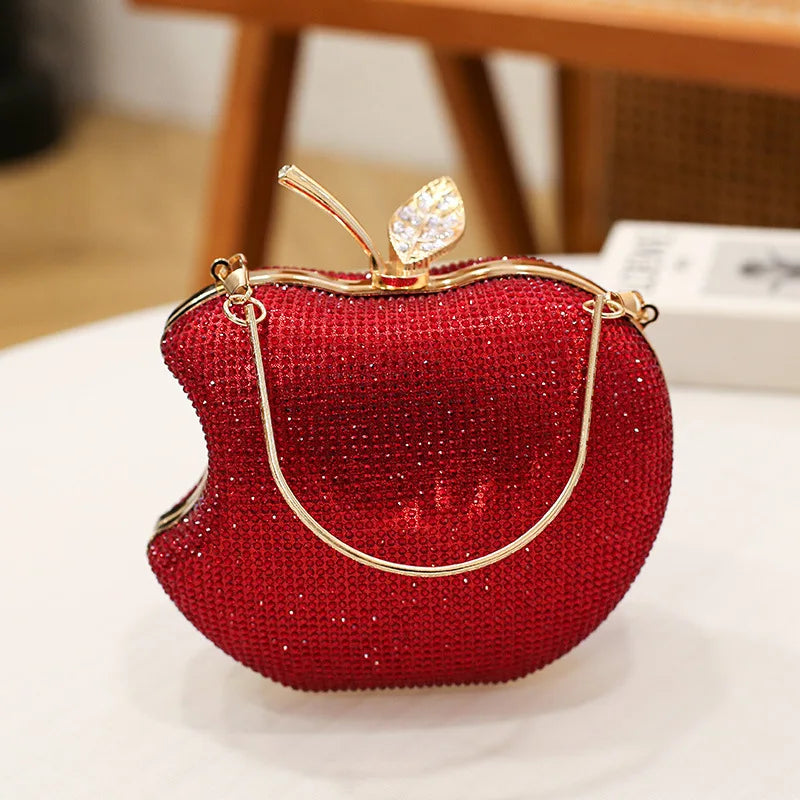 Women's Luxurious Mini Evening Box Clutch Lipstick Bag Cute Shape for Party Events