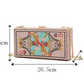 Product information card for a handbag with brand 'LETODE' and dimensions, weight, and color details.