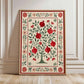 pomegranate tree wall art kitchen canvas print detail product view