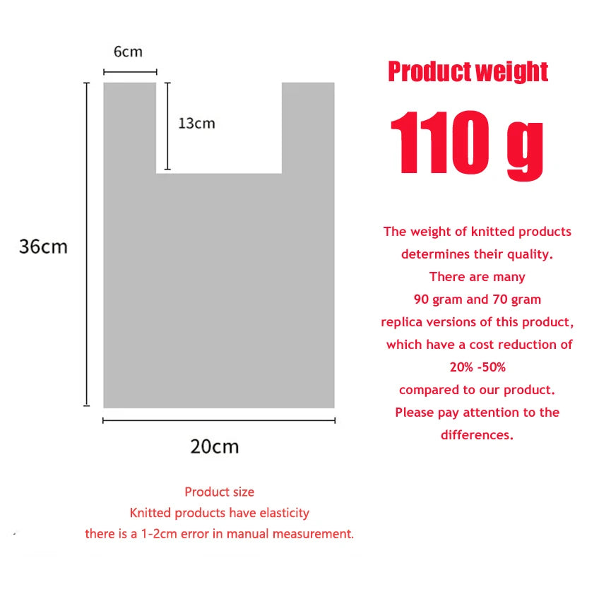 Women'S Knot Wrist Bag Tote Handmade Knitted Bag Portable Mini Striped  Bucket Phone Bags Large Capacity Autumn Winter Handbags