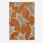 Rug with animal pattern on a white background