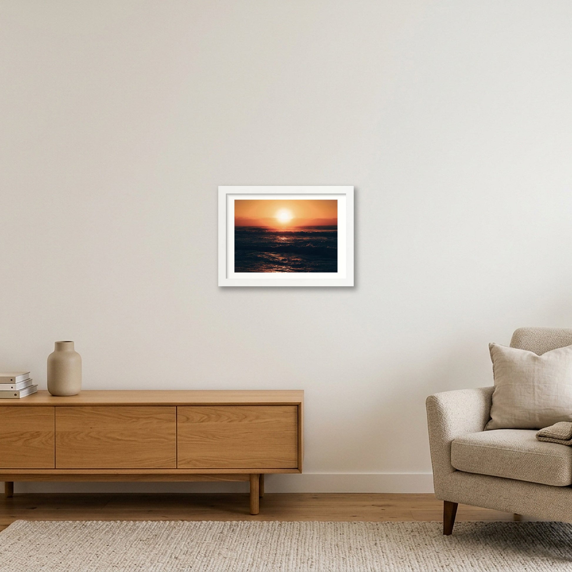493 — A4 (30×21cm, 12×8") White Frame