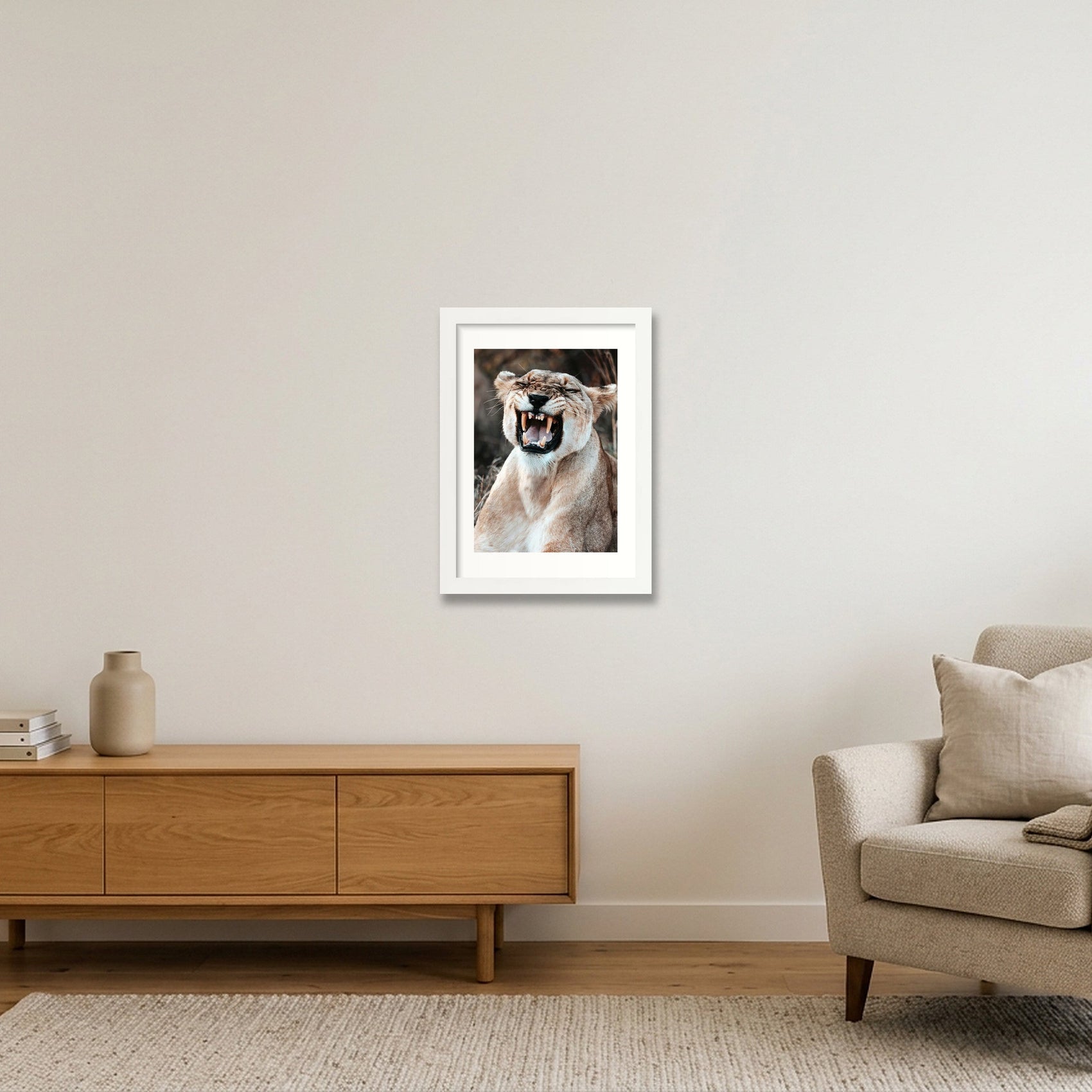 1808 — A4 (21×30cm, 8×12") White Frame