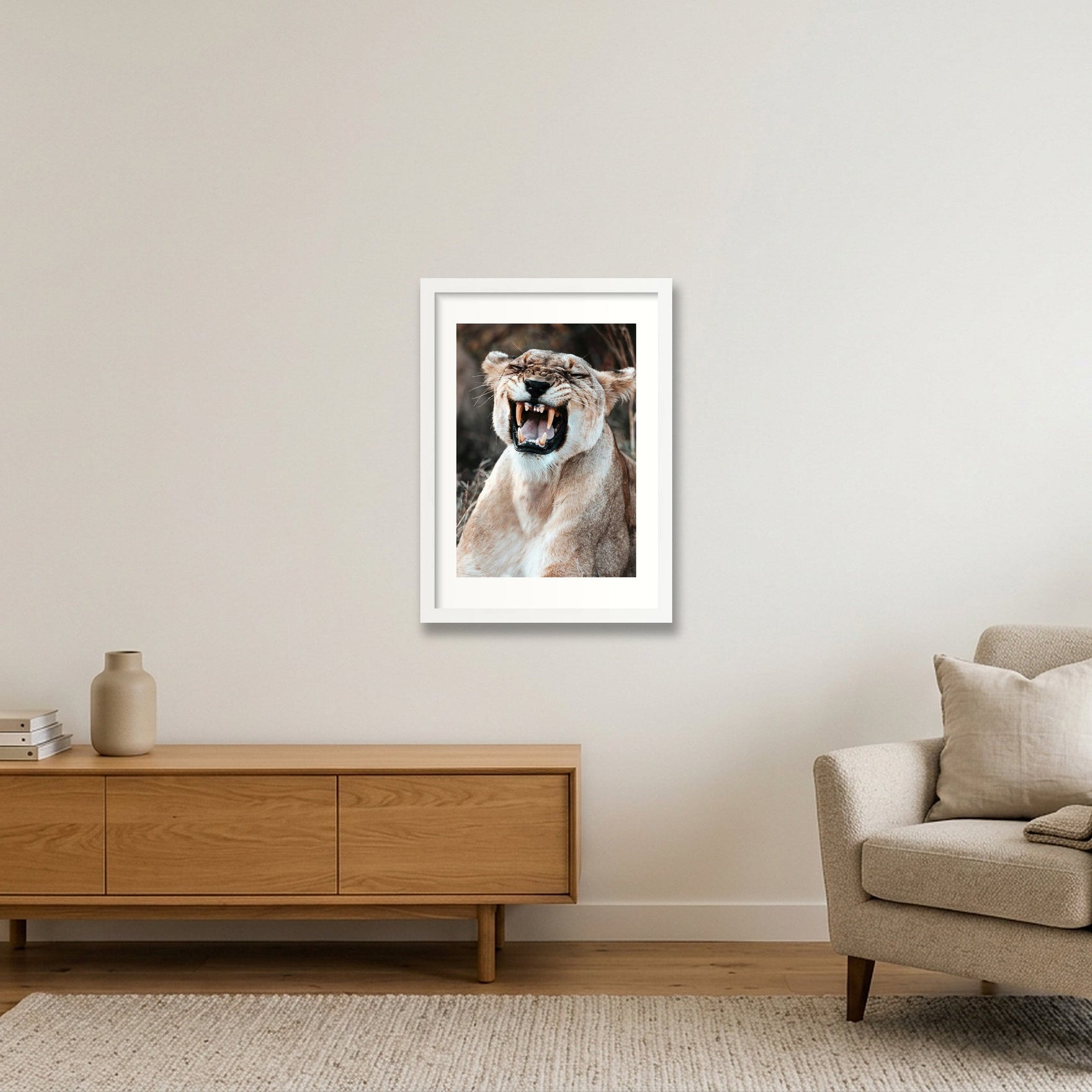 1808 — A3 (30×42cm, 12×17") White Frame