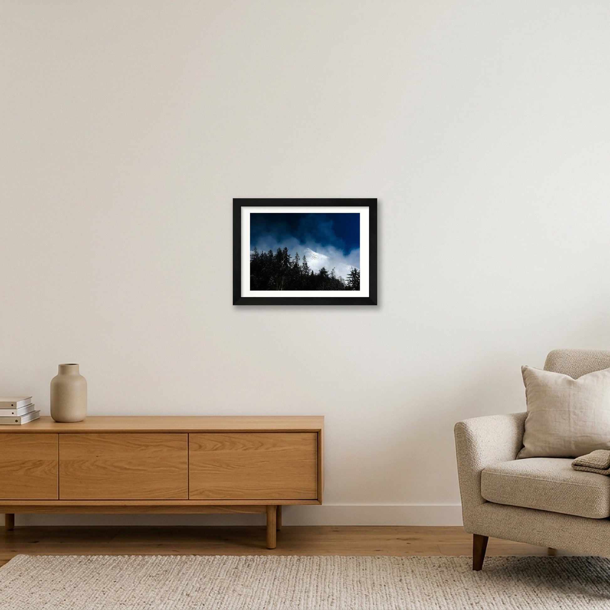 439 — A4 (30×21cm, 12×8") Black Frame