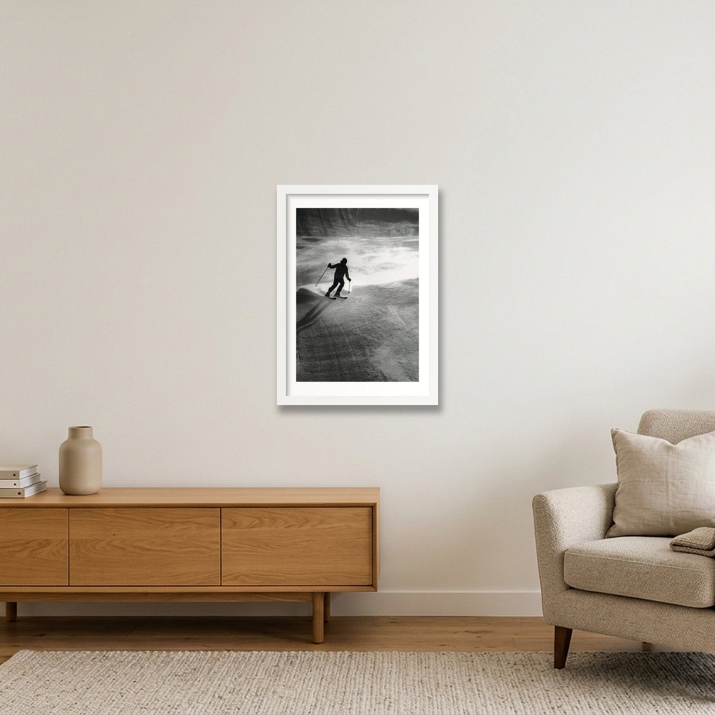 454 — A3 (30×42cm, 12×17") White Frame