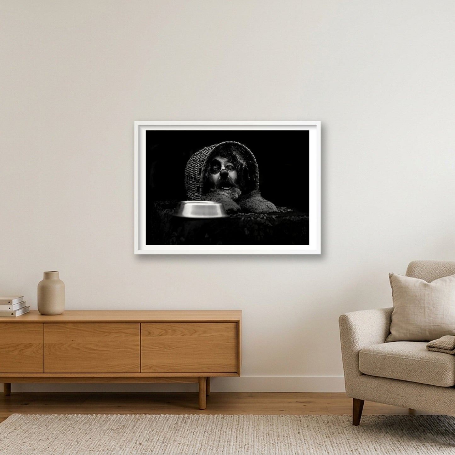 1903 — 84×59cm, 33×23" White Frame