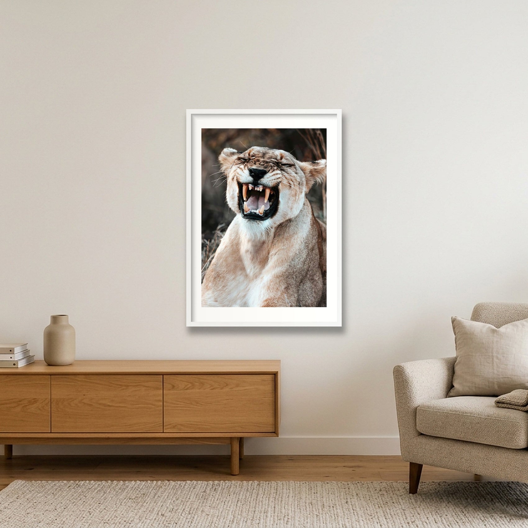 1808 — 59×84cm, 23×33" White Frame