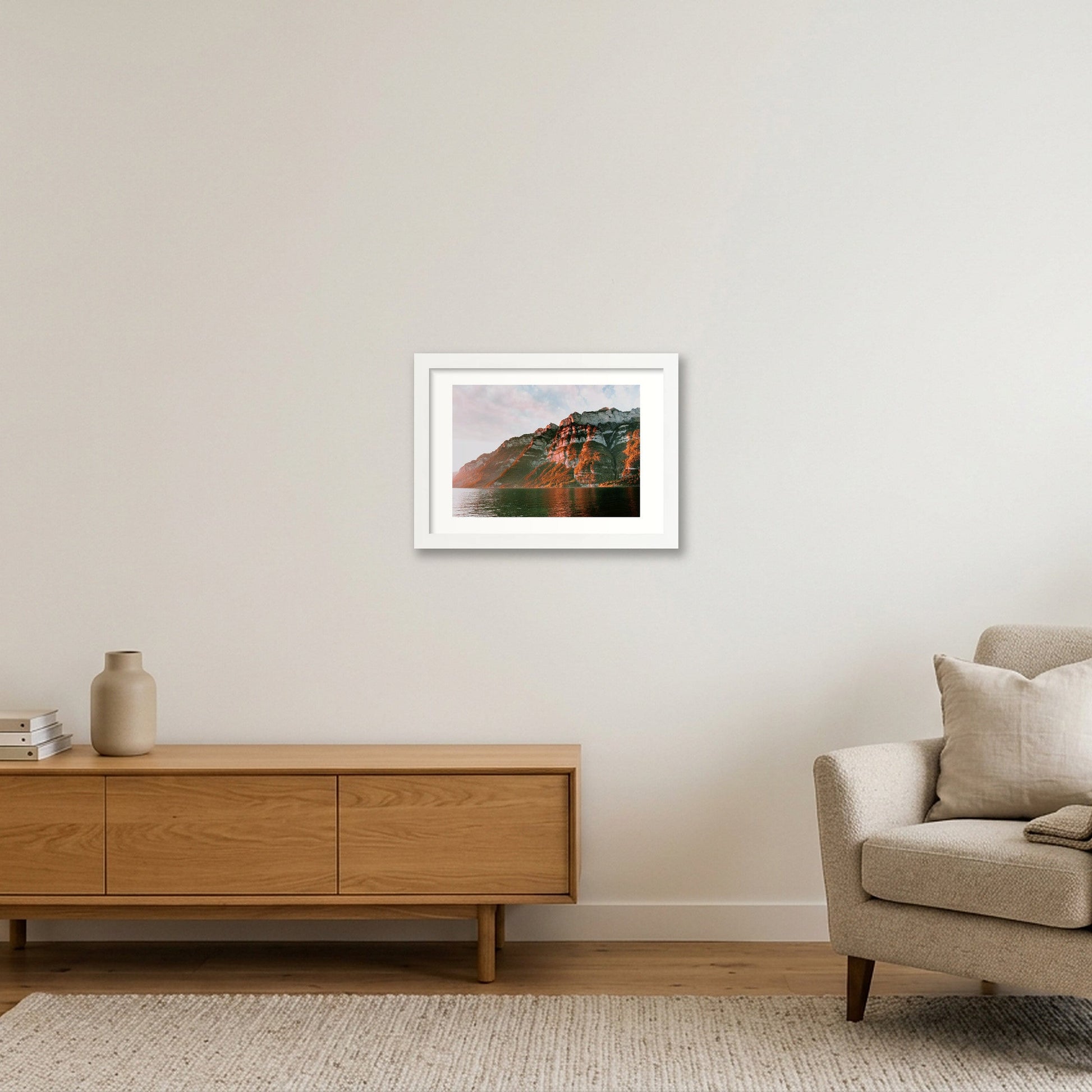 66 — A4 (30×21cm, 12×8") White Frame