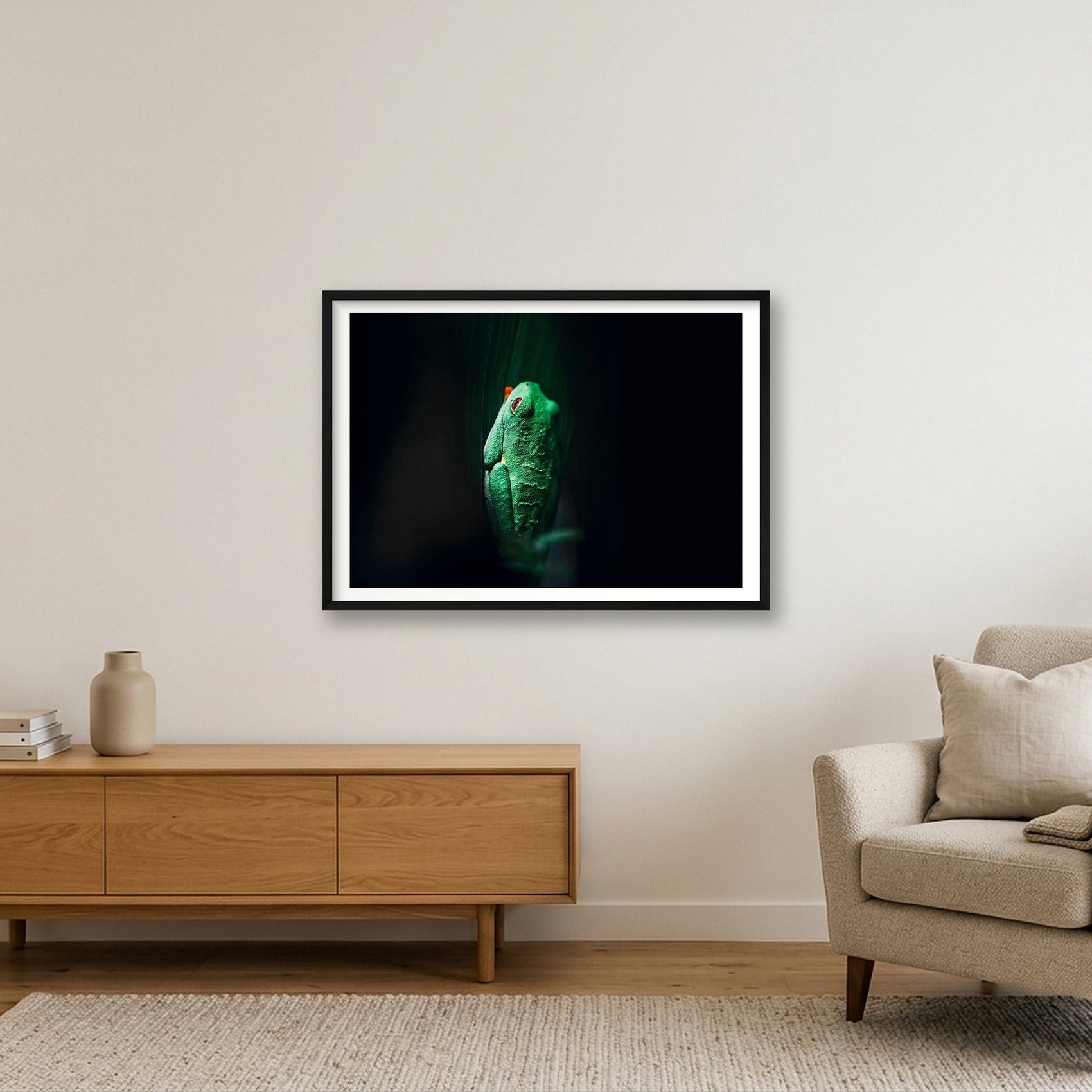 498 — 84×59cm, 33×23" Black Frame