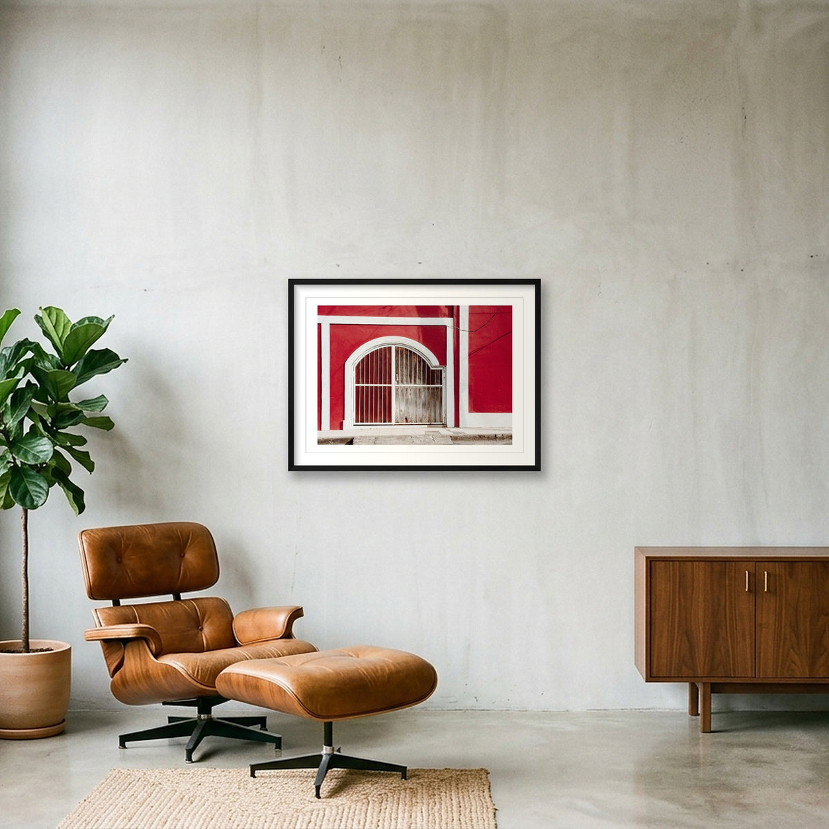 1277  — 80×60cm, 31×24" Black Frame