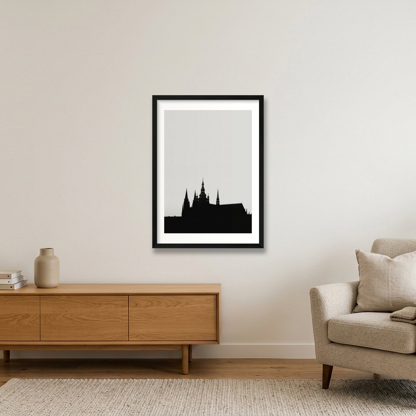 469 — 42×59cm, 17×23" Black Frame