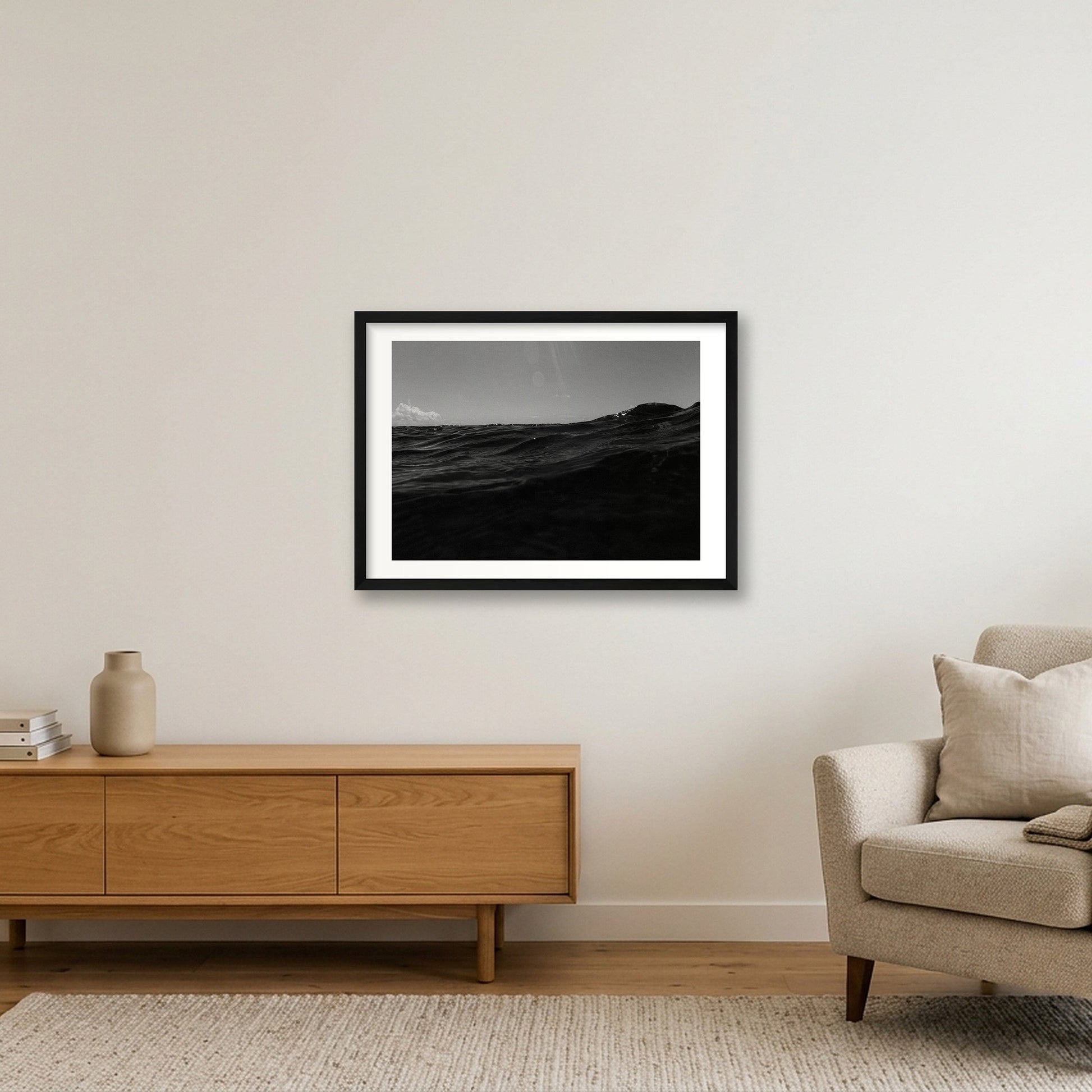 480 — 59×42cm, 23×17" Black Frame