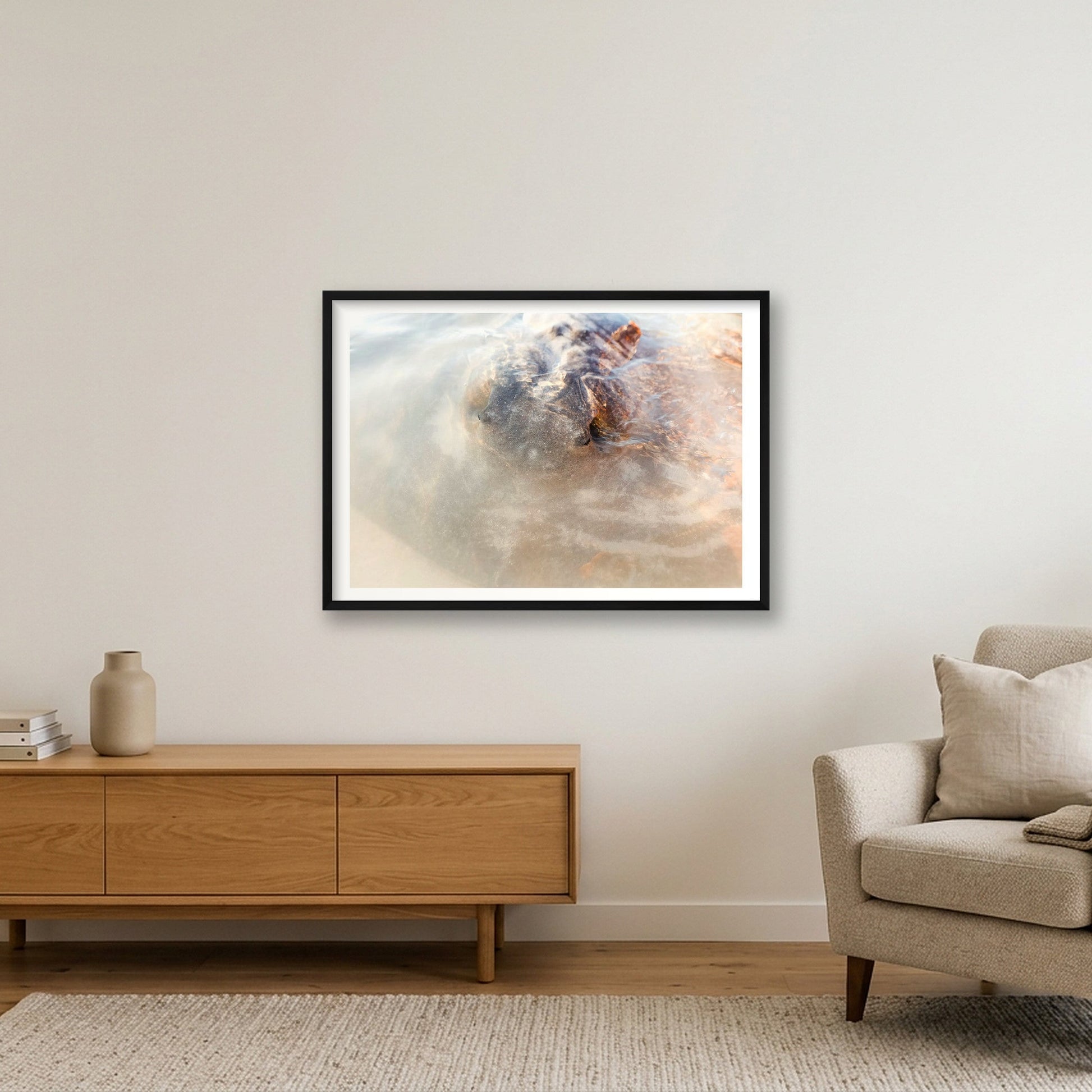 461 — 84×59cm, 33×23" Black Frame