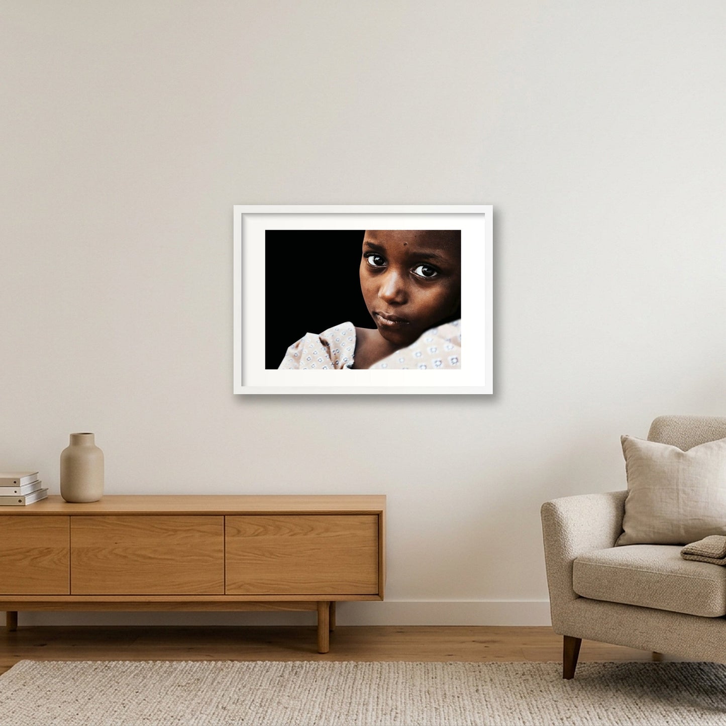 69 — 59×42cm, 23×17" White Frame