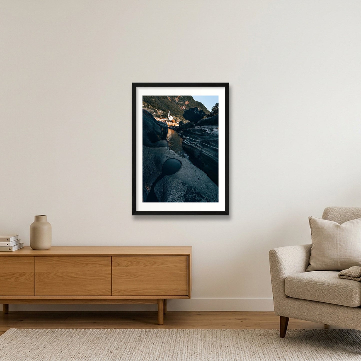 483 — 42×59cm, 17×23" Black Frame