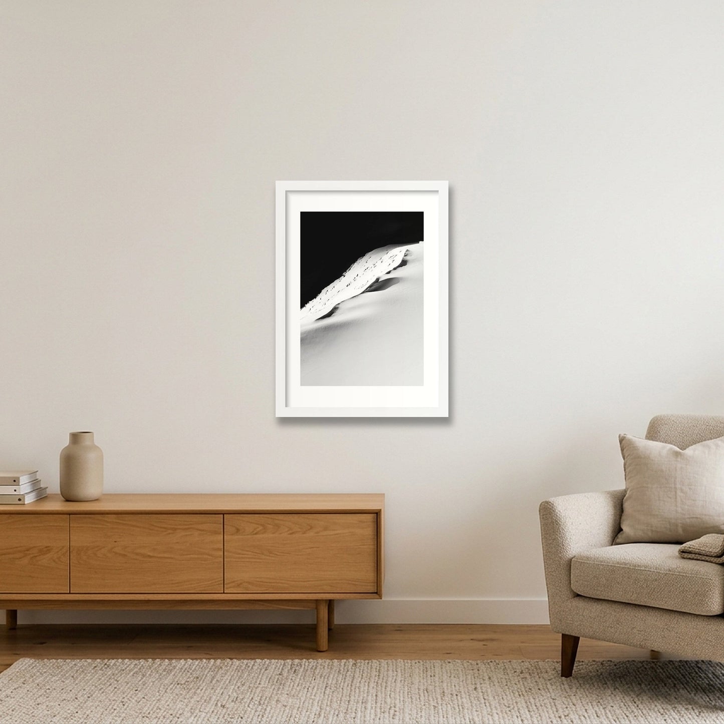 123 — A3 (30×42cm, 12×17") White Frame