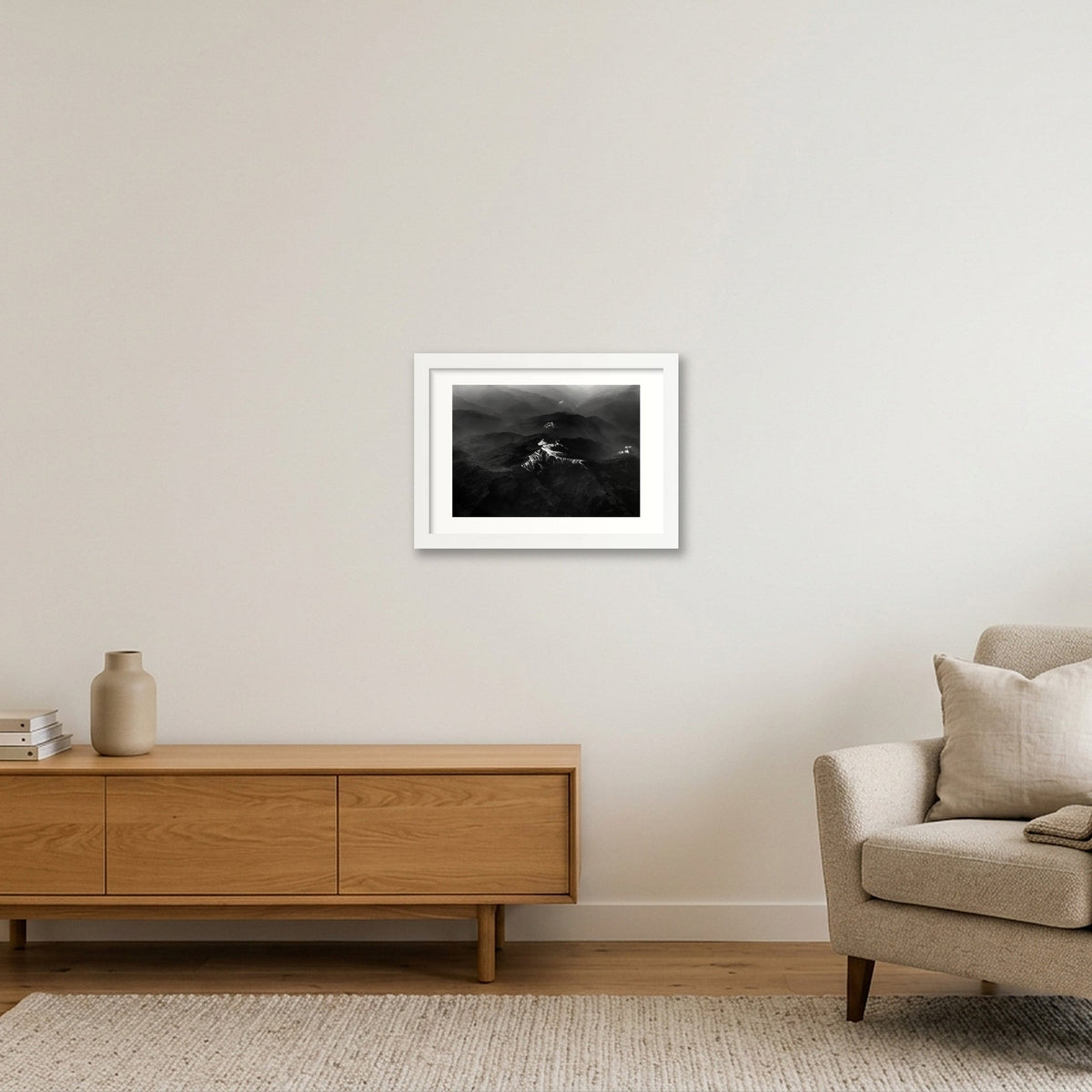 1890 — A4 (30×21cm, 12×8") White Frame