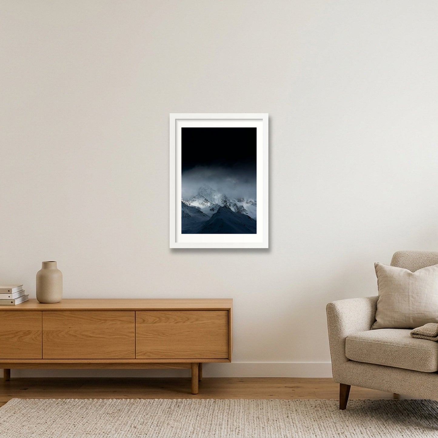 405 — A3 (30×42cm, 12×17") White Frame