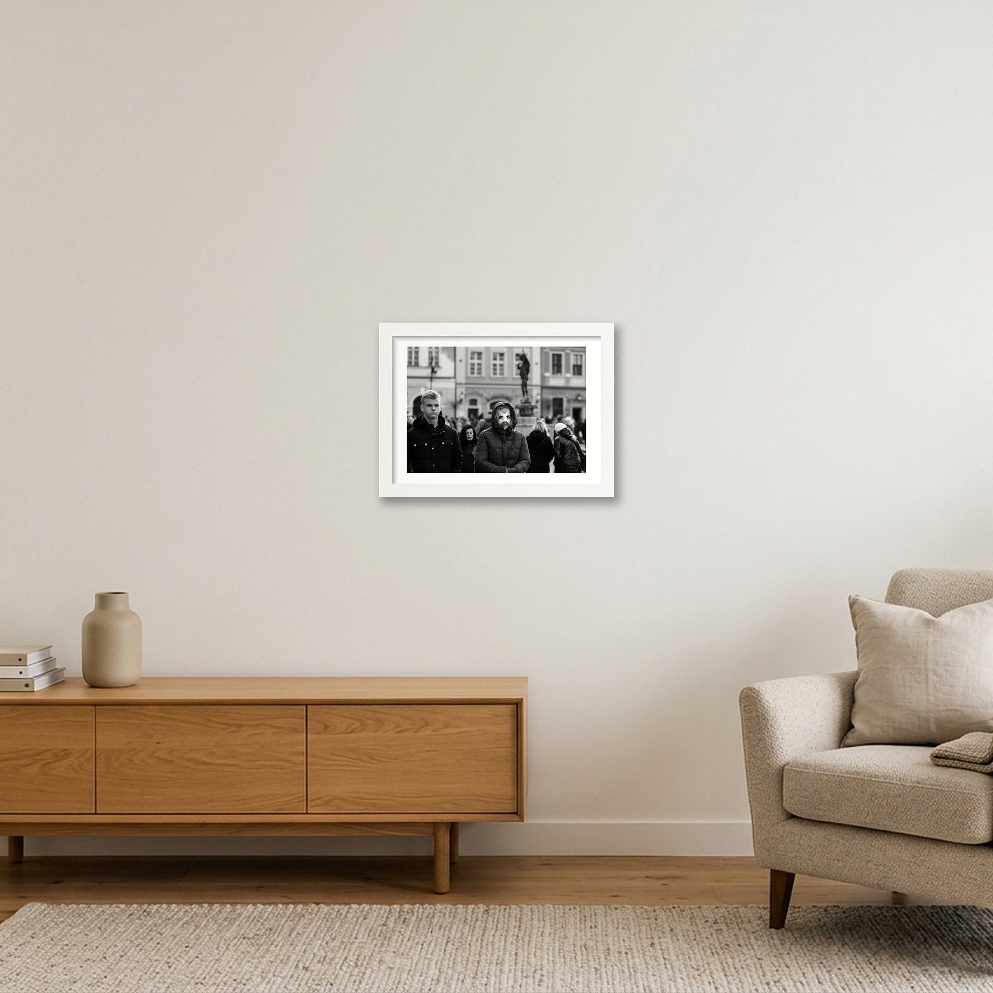 1919  — A4 (30×21cm, 12×8") White Frame