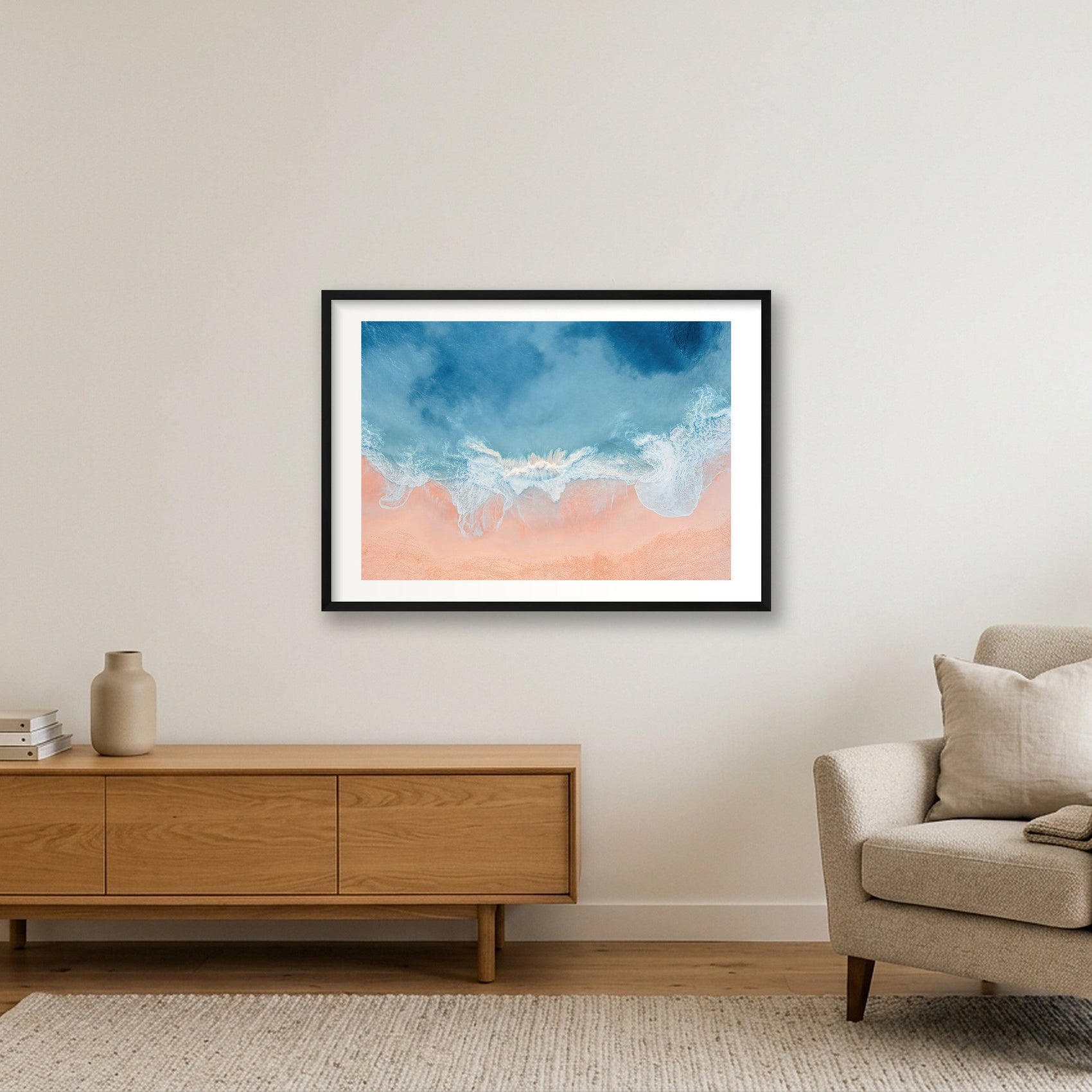53 — 84×59cm, 33×23" Black Frame