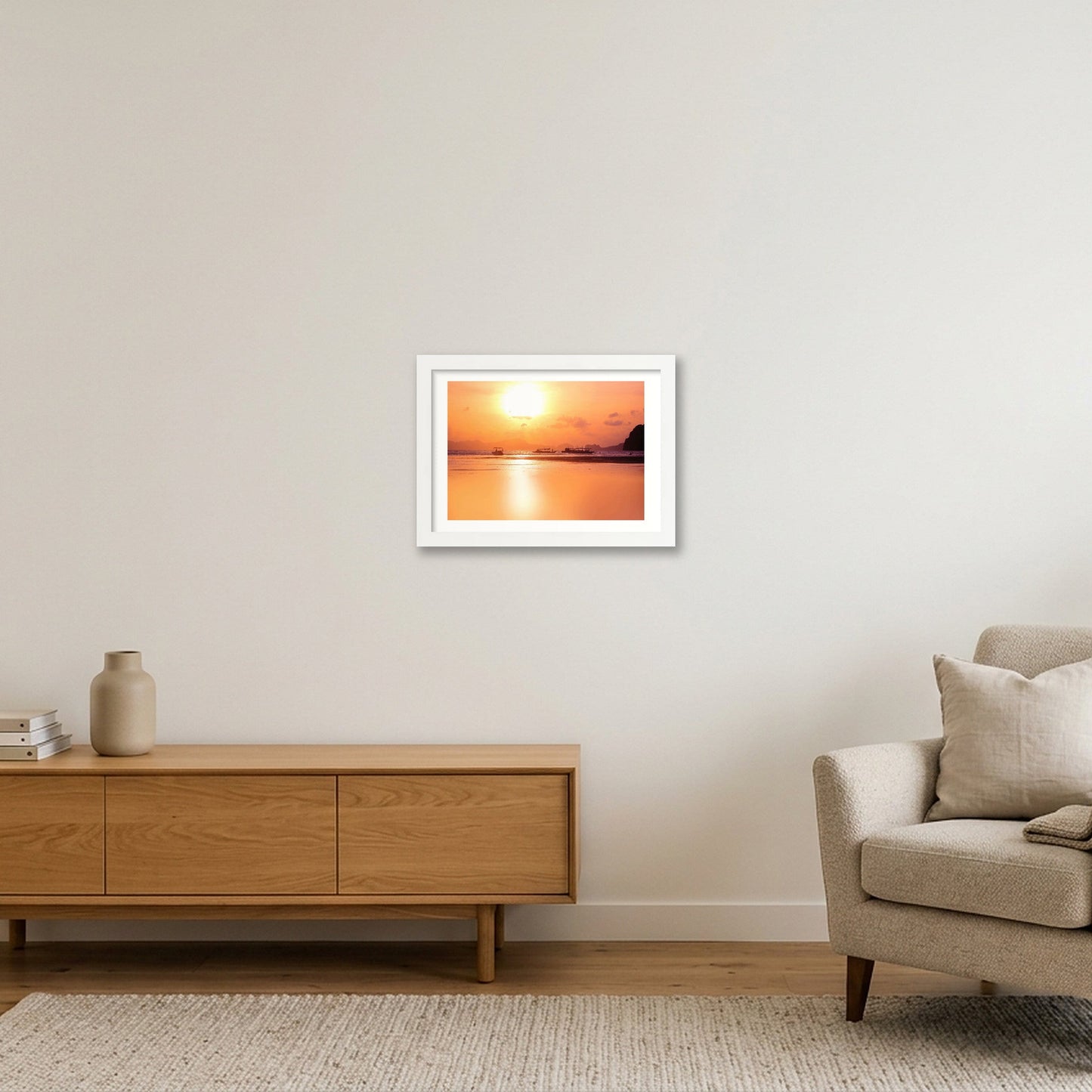 1311 — A4 (30×21cm, 12×8") White Frame