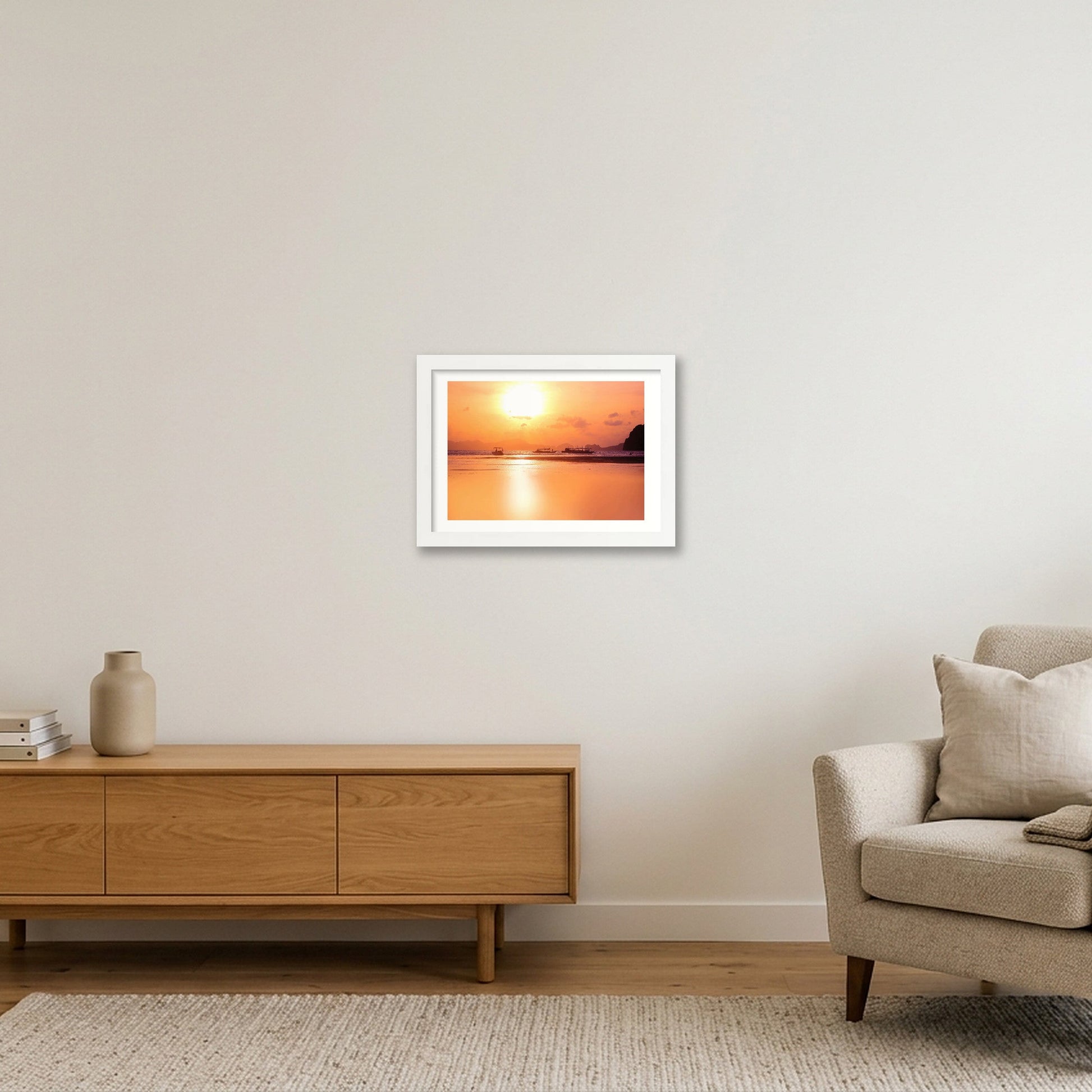 1311 — A4 (30×21cm, 12×8") White Frame