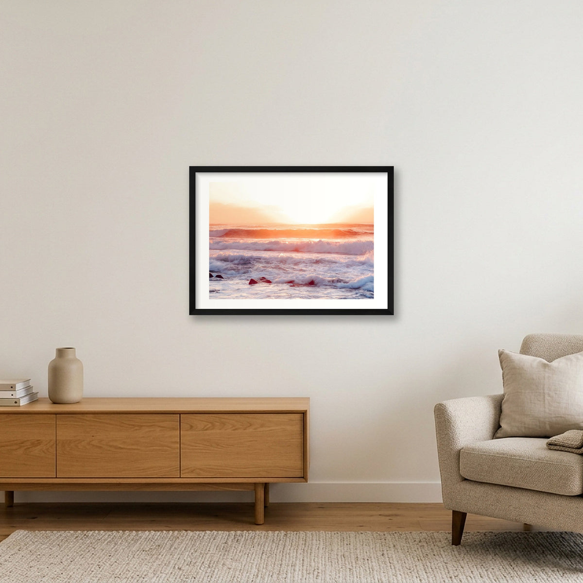 456 — 59×42cm, 23×17" Black Frame