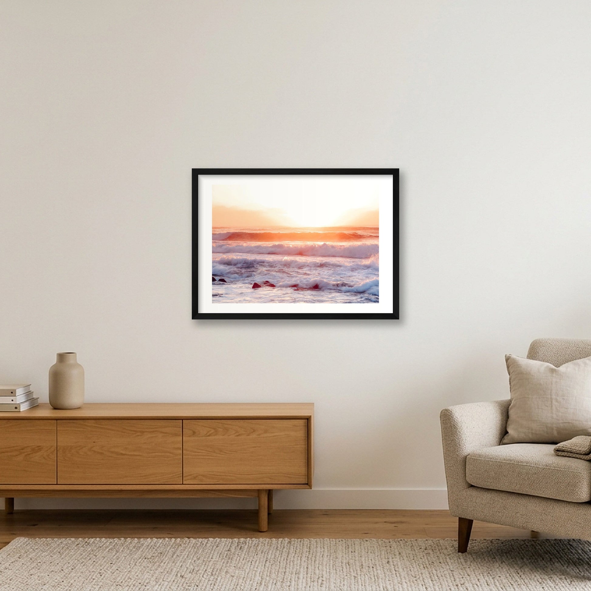456 — 59×42cm, 23×17" Black Frame