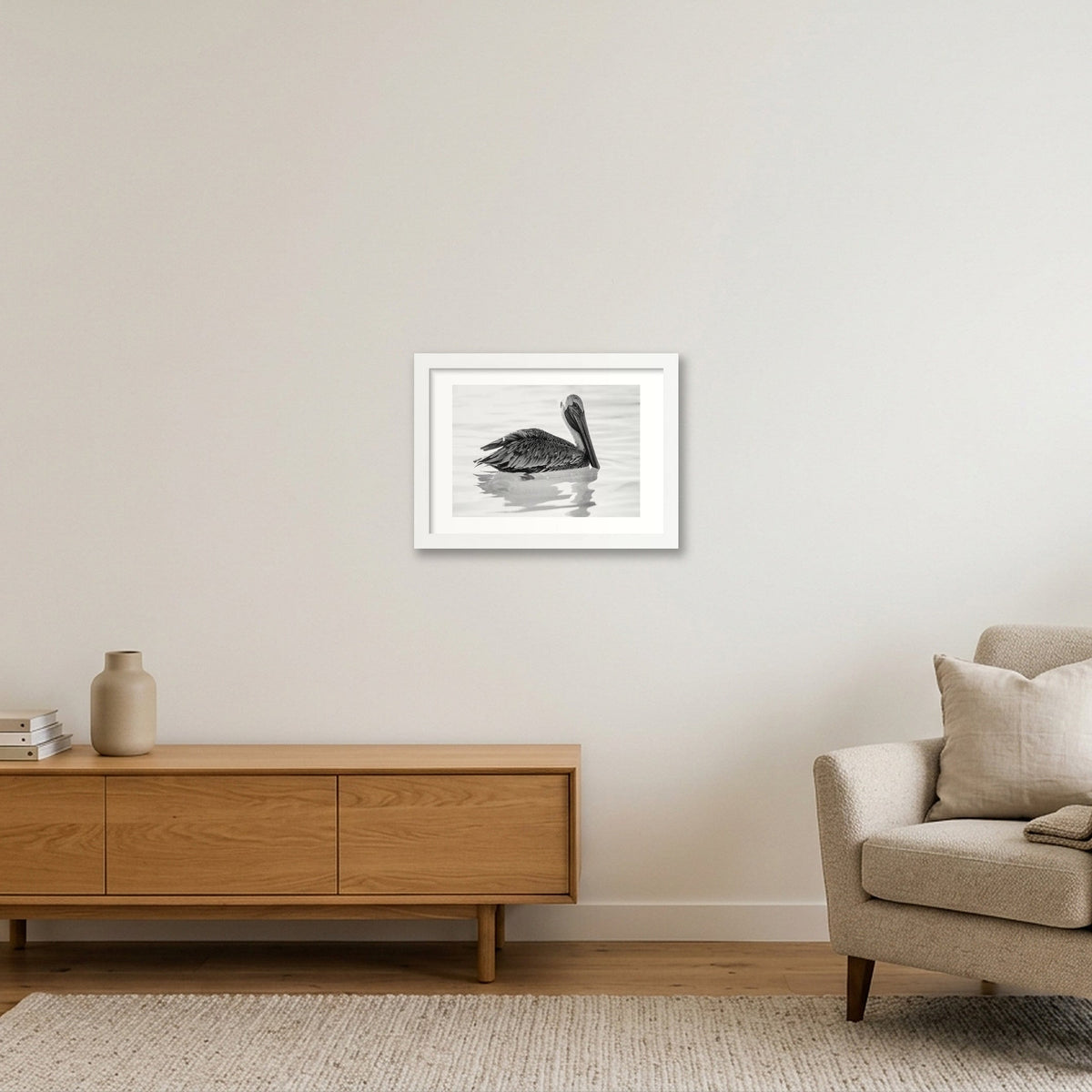 1876 — A4 (30×21cm, 12×8") White Frame