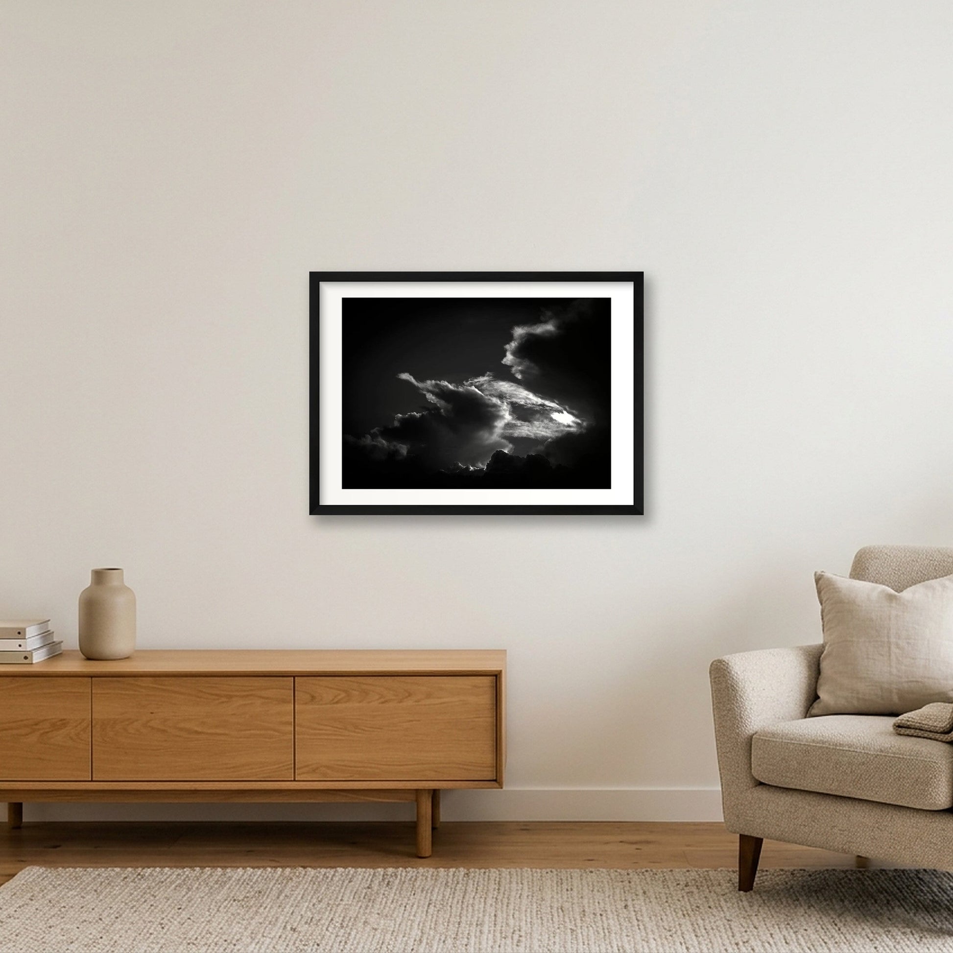 417 — 59×42cm, 23×17" Black Frame