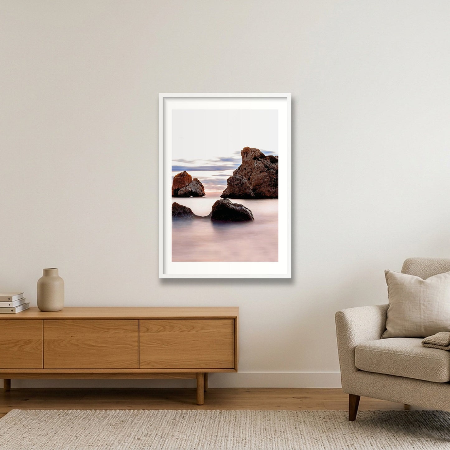98 — 59×84cm, 23×33" White Frame