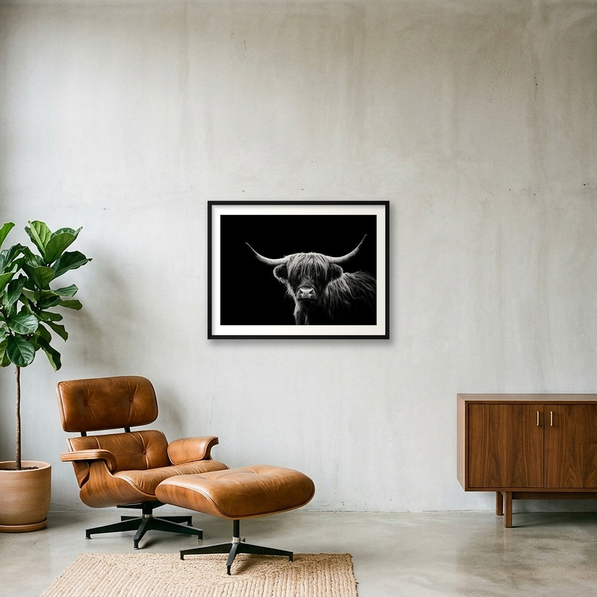 106 — 80×60cm, 31×24" Black Frame