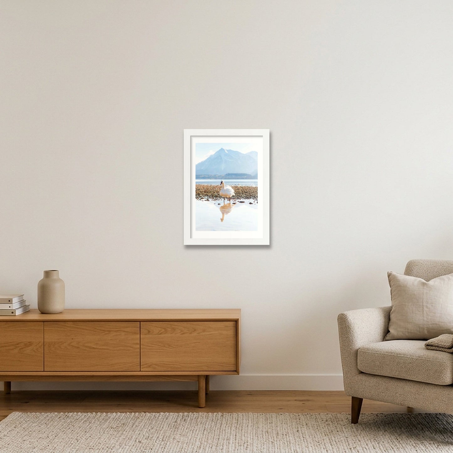 479  — A4 (21×30cm, 8×12") White Frame