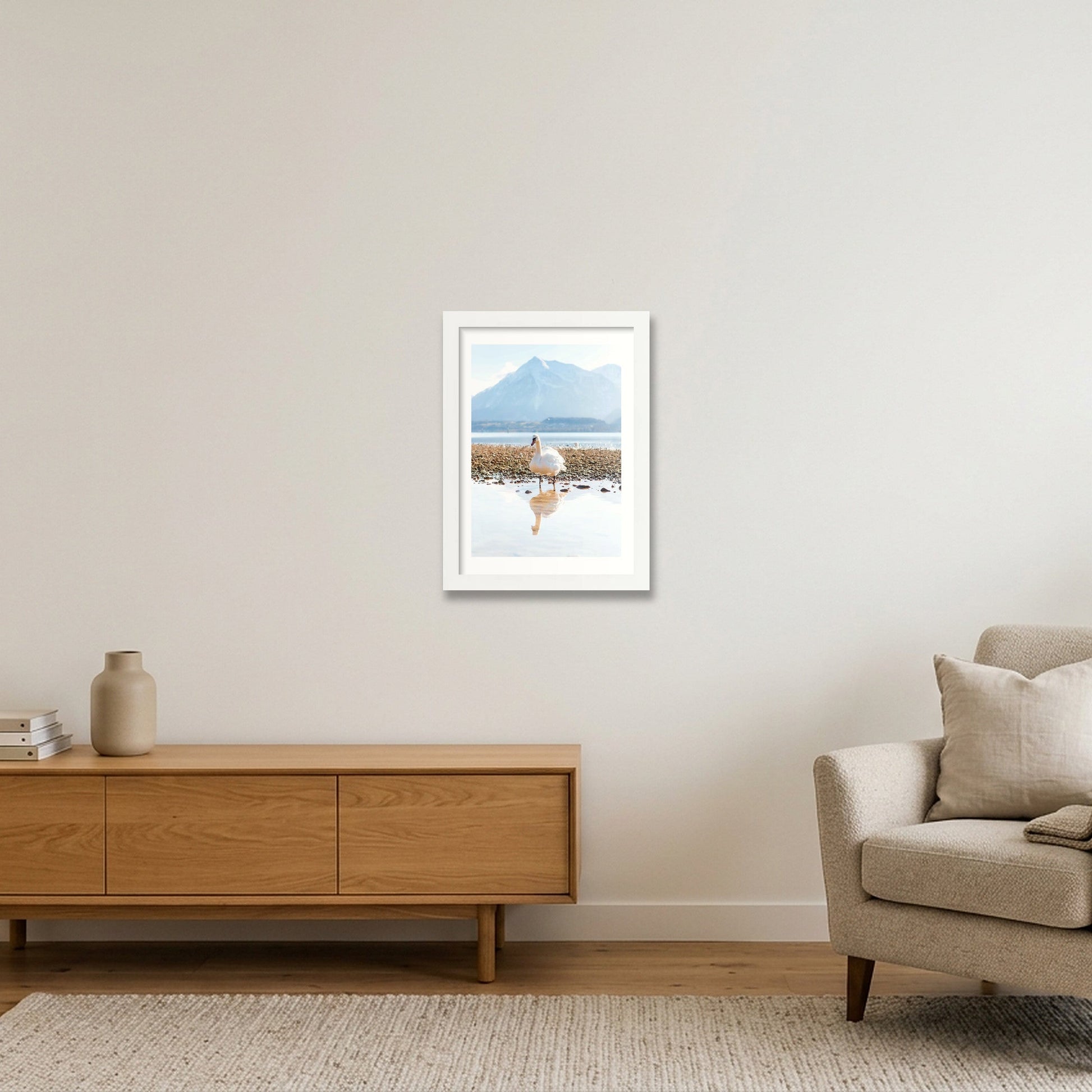 479  — A4 (21×30cm, 8×12") White Frame