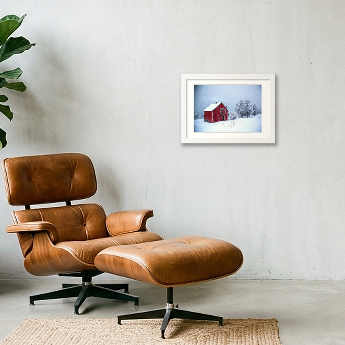 57 — A4 (30×21cm, 12×8") White Frame