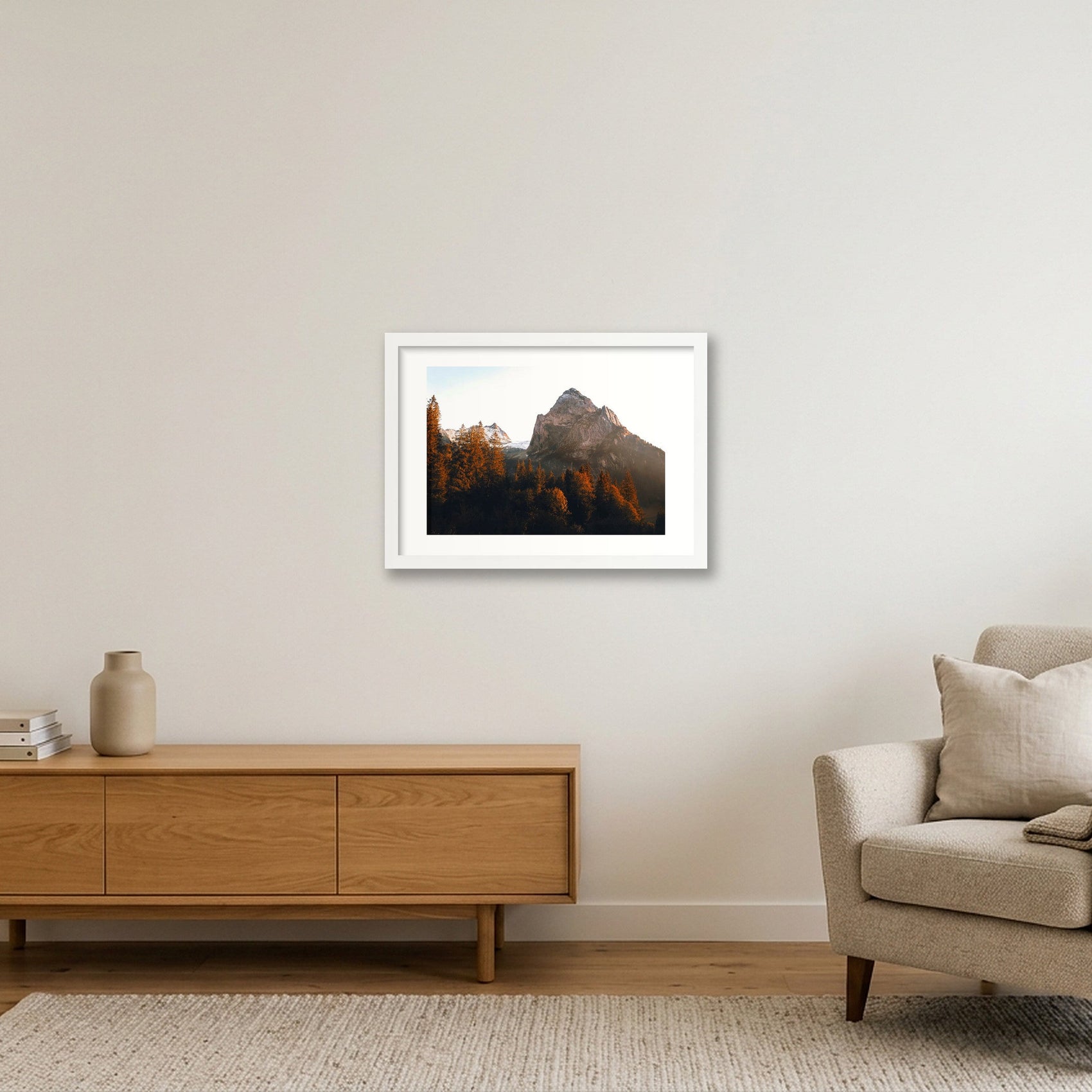 129 — A3 (42×30cm, 17×12") White Frame