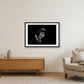 124 — 84×59cm, 33×23" Black Frame