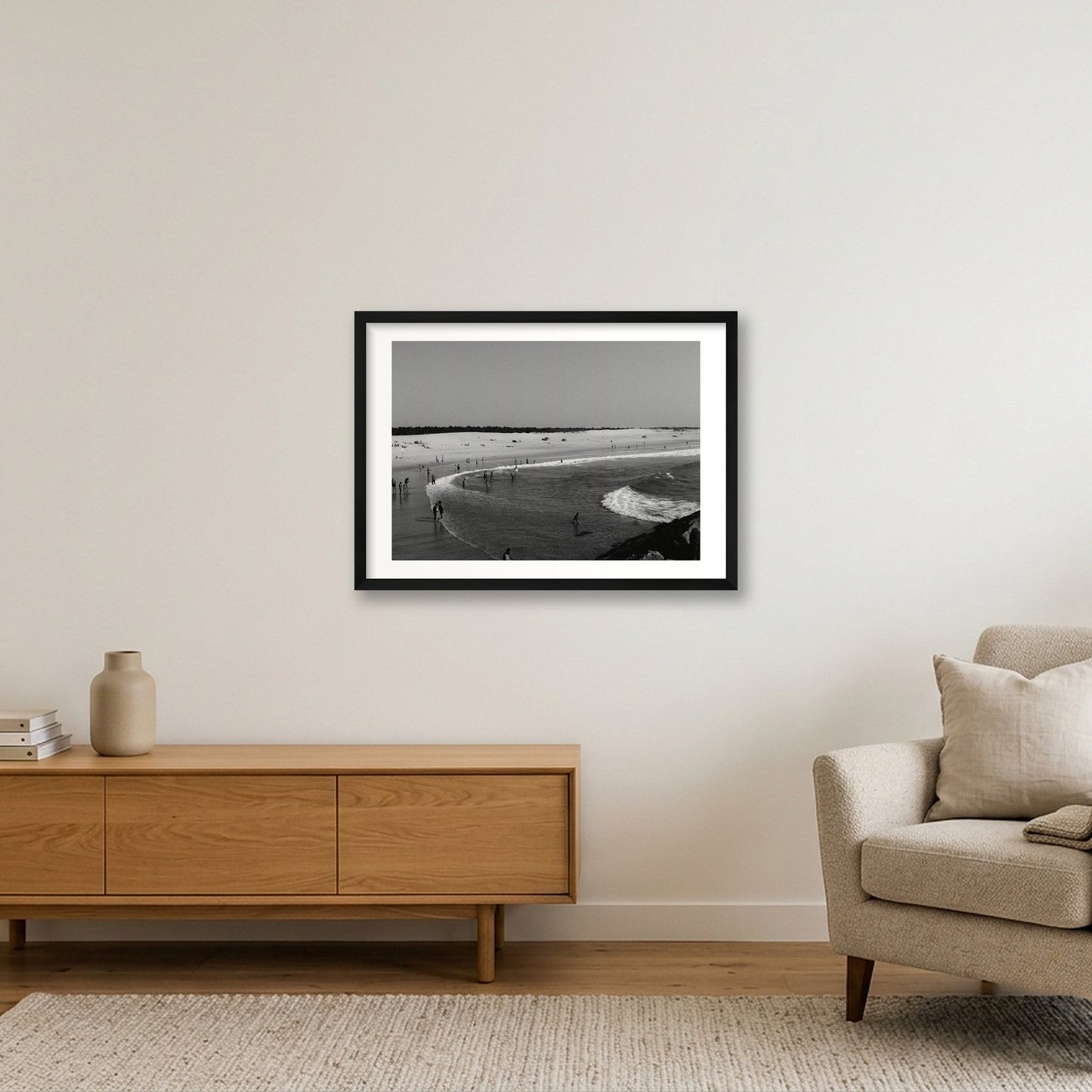 460 — 59×42cm, 23×17" Black Frame