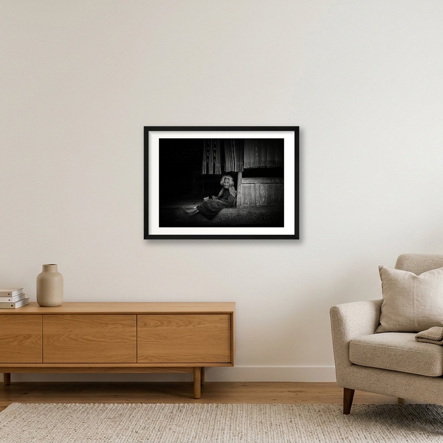 1894 — 59×42cm, 23×17" Black Frame
