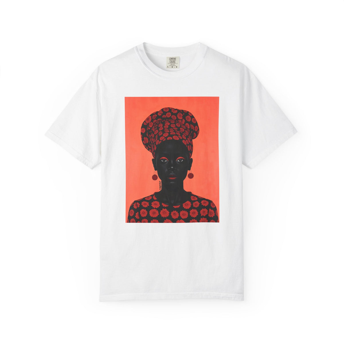 African Queen Graphic T Shirt Afrocentric Fashion Tee Black Culture Gift Melanin Art Top Heritage