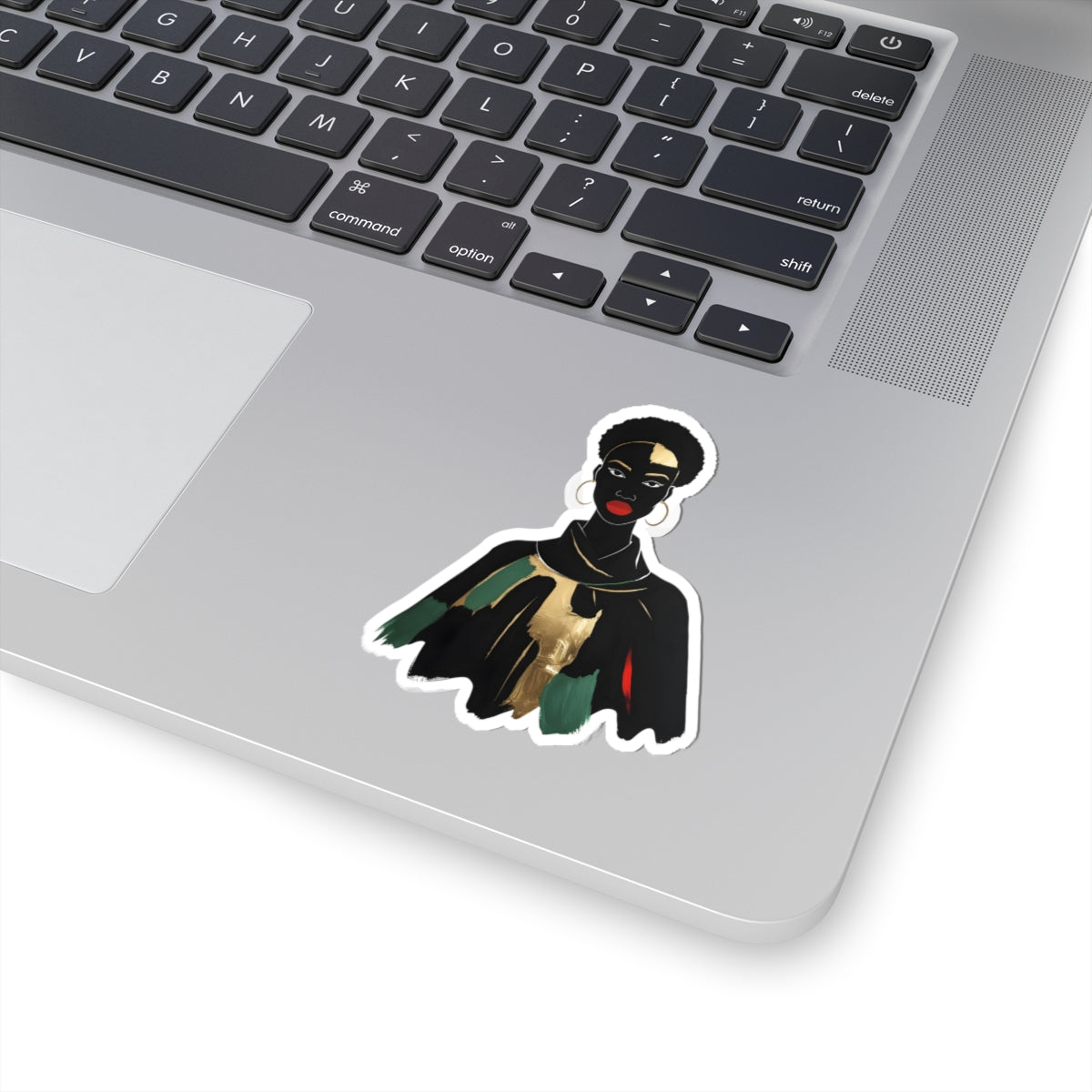 African Woman Sticker for Laptop Afrocentric Vinyl Decal Gift For Her South African Souvenir Gift for – product image 3