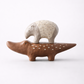 anteater hippos resin sculpture main product view