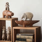 anteater hippos resin sculpture styled product view