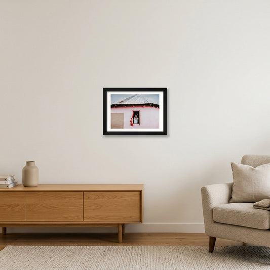 465  — A4 (30×21cm, 12×8") Black Frame