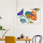 Colorful birds 1914 Atelier Martine Paul Poiret folk art canvas print #PD_303 - view 10